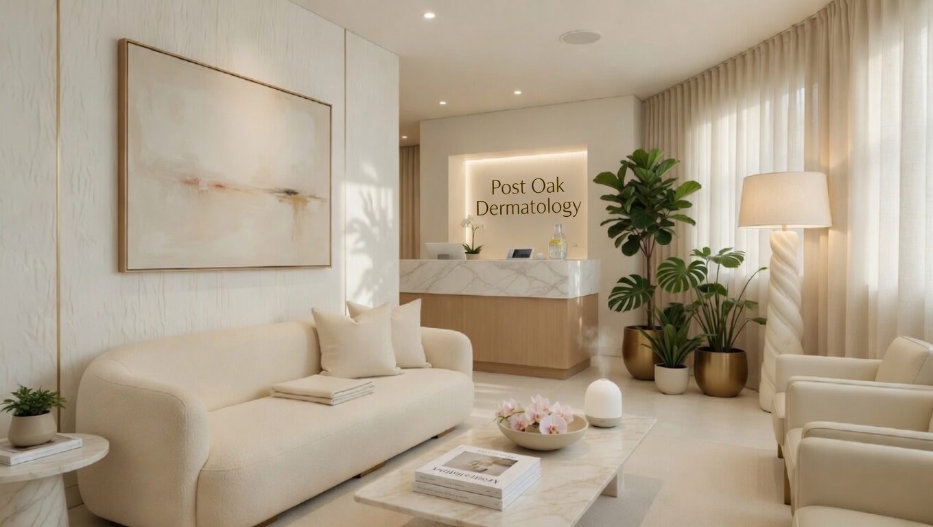 Glowing post-treatment skin